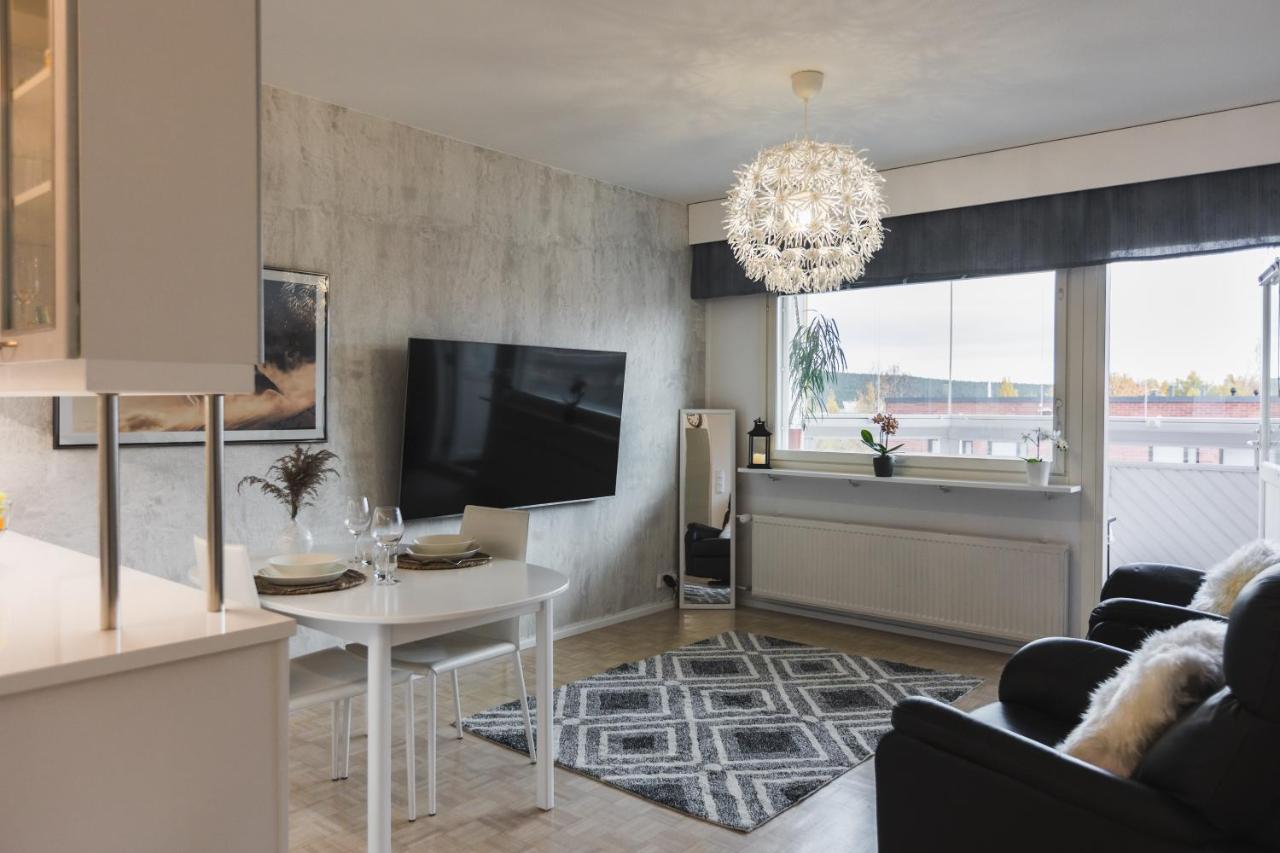 Penthouse With Sauna - King Size Bed - Free Wifi! Rovaniemi Ngoại thất bức ảnh